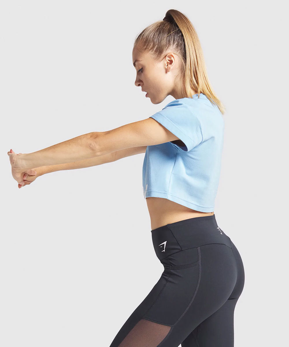 Fraction Crop Top